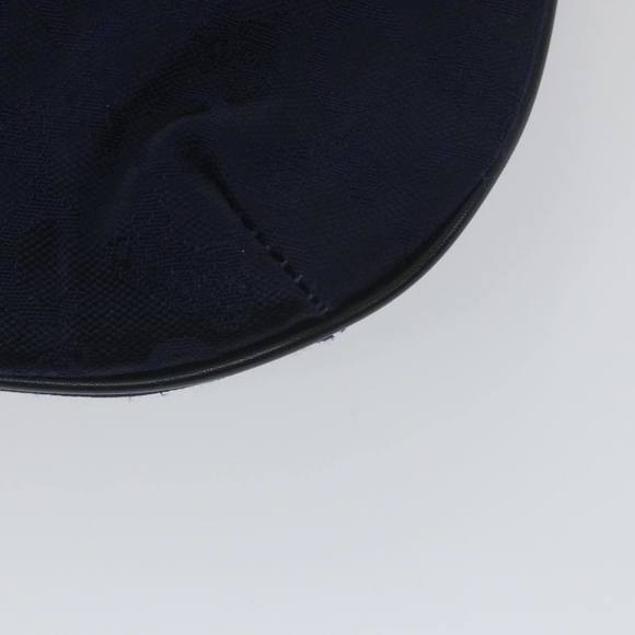 CELINE C Macadam Canvas Hand Bag Navy Auth ar10793 - Picture 14 of 16